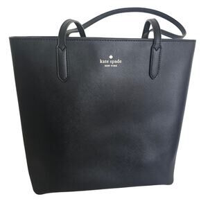 Kate Spade Brynn Black Saffiano Tote Shoulder Bag